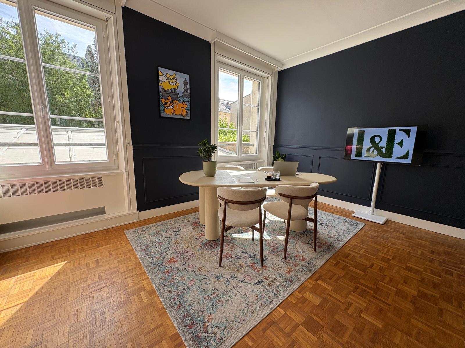 Bureau du cabinet L&E Conseil Finance Patrimoine à Orléans